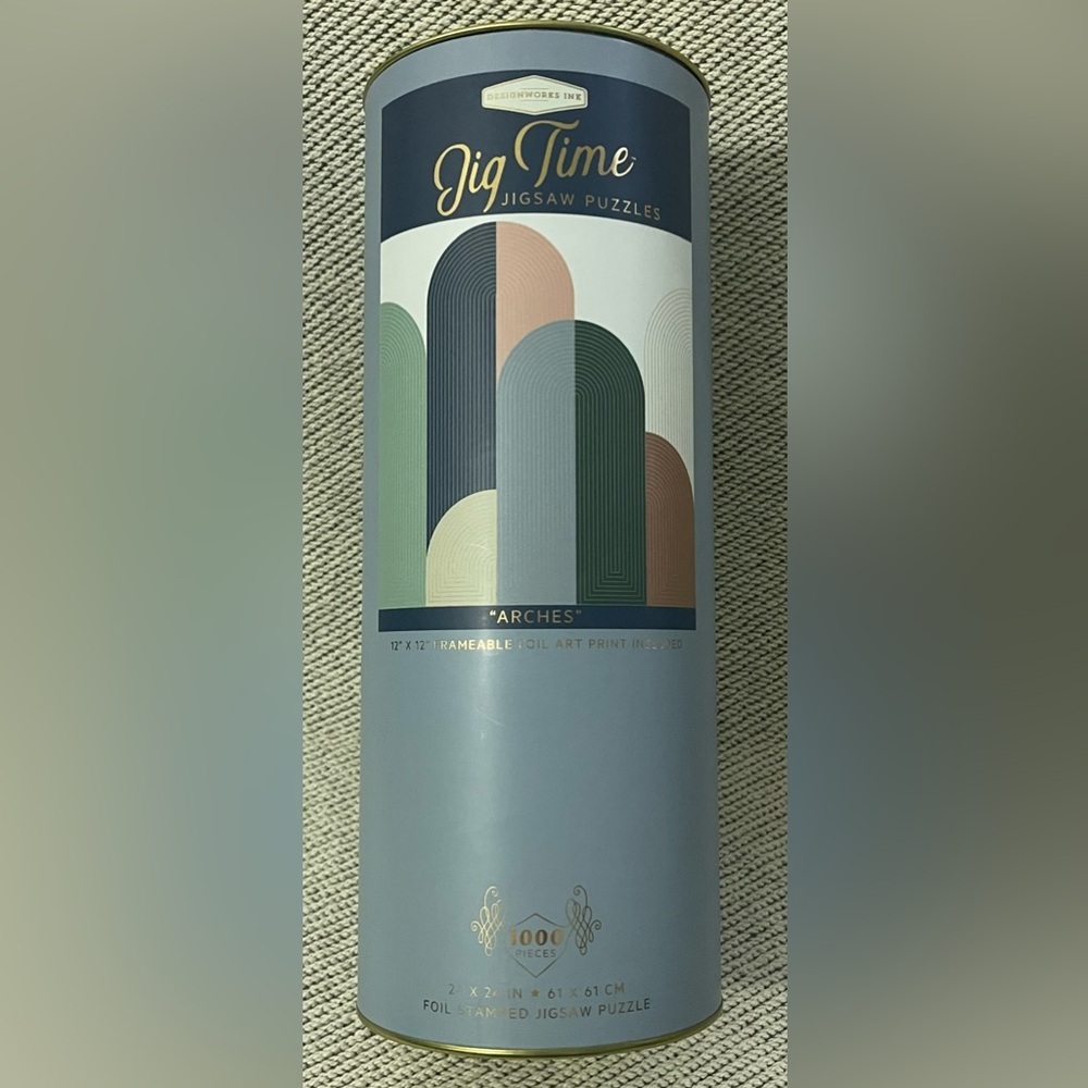 Foil Stamped Jigsaw Puzzle 1000 Pieces